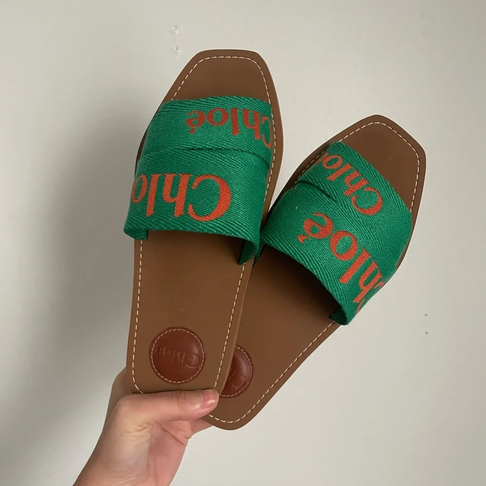 Chloe Woody Sandals - Picture 1 of 4